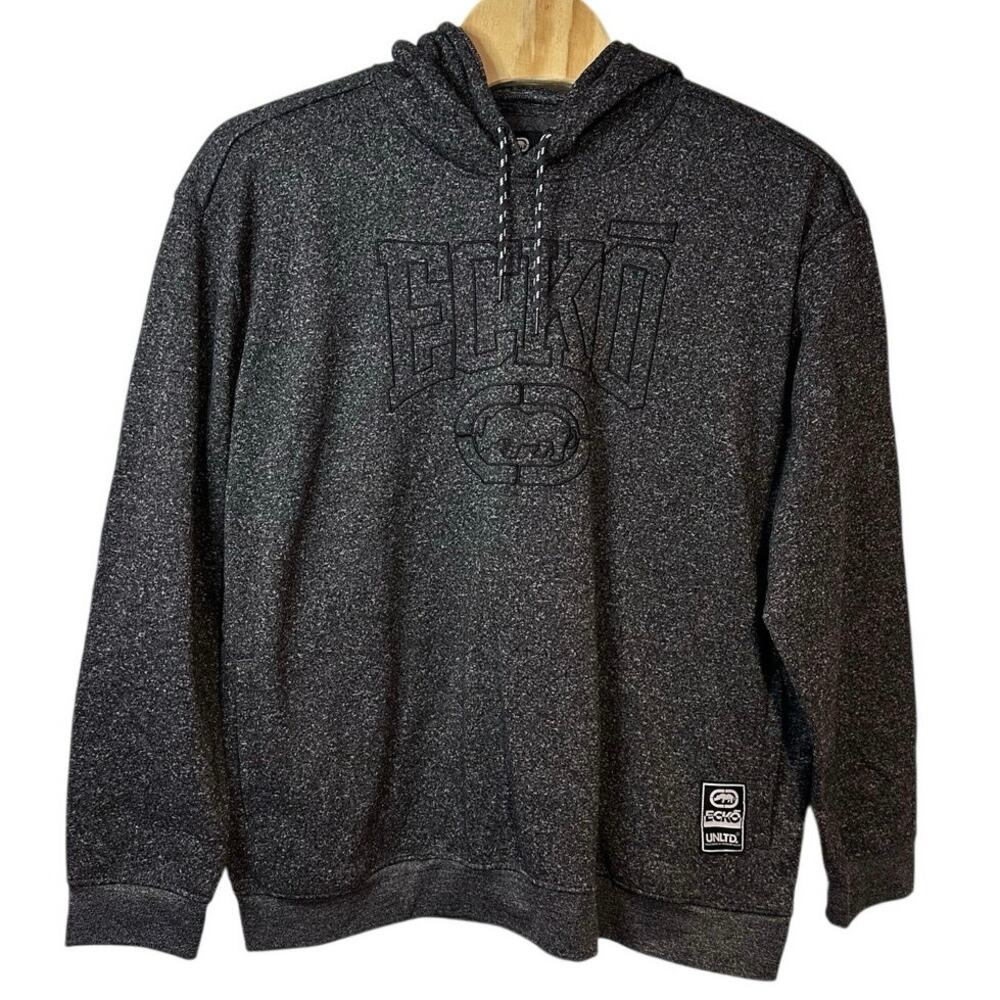 Ecko Unltd. Men’s Performance Rhino Pullover Hoodie Size 4XL Charcoal Streetwear
